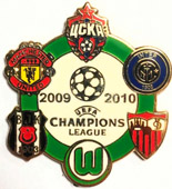 Значок ЦСКА лига чемпионов 2009-10